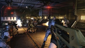 Wii U game Aliens Colonial Marines footage Wii U game Aliens Colonial Marines footage
