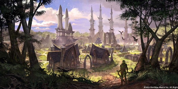 The Elder Scrolls series online cover